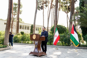 علی بهادری جهرمی سخنگو هیات دولت در حاشیه جلسه هیات دولت - ۲۶ مهر