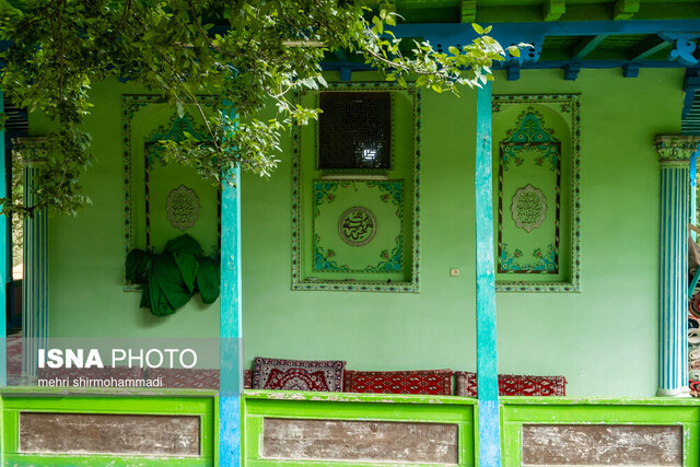 شاخ گوزن نذر «چهل ستون» لاهیجان