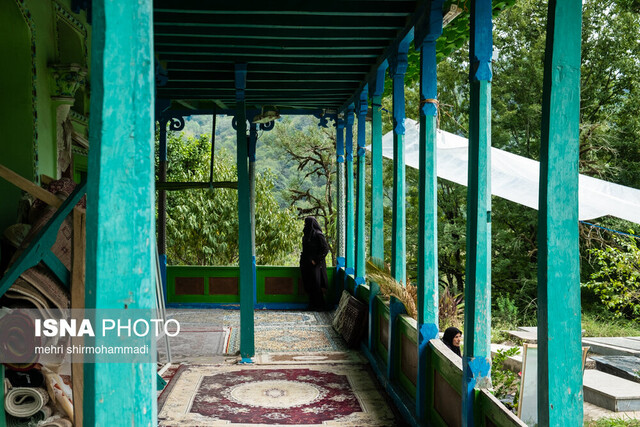 شاخ گوزن نذر «چهل ستون» لاهیجان