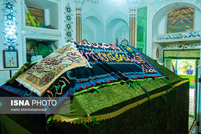 شاخ گوزن نذر «چهل ستون» لاهیجان