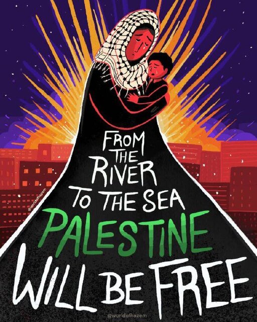 رنگ غم در نقاشیهای غزه پررنگ شد