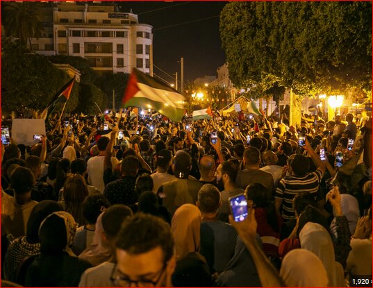 حرکت خیل عظیمی از ملت اردن به سمت سفارت رژیم صهیونیستی