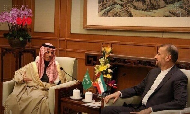 عکس: آرشیو امیرعبداللهیان: برای هماهنگی رویکردهایمان نسبت به جنایات در غزه با بن فرحان گفتوگو کردم