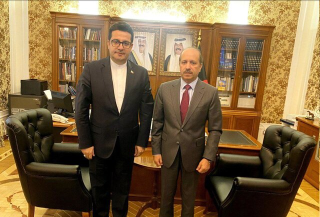 سفیران ایران و کویت در جمهوری آذربایجان رایزنی سفیر ایران در آذربایجان با همتایان کویتی و قطری خود