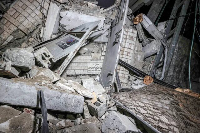 کلیسای تاریخی غزه که به عنوان پناهگاه عمل می کرد، بمباران شد