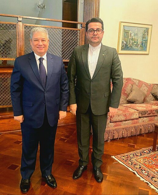 رایزنی سفیر جمهوری اسلامی ایران با سفرای مصر و چین در باکو