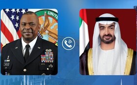 تاکید رئیس امارات بر حفظ جان غیرنظامیان غزه در تماس با آستین