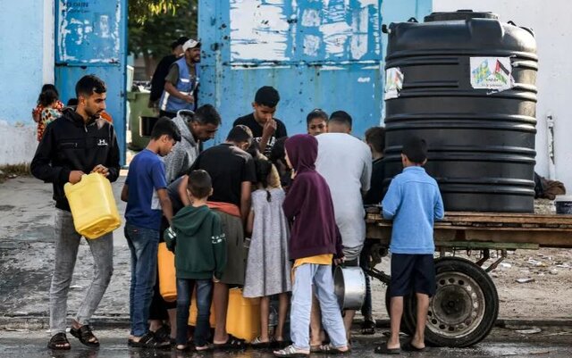 عکس: خبرگزاری فرانسه وبا و بیماریهای عفونی در کمین غزه