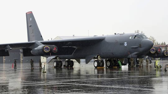 بمب افکن بی-52 آمریکا هشدار پیونگیانگ به خاطر حضور بمب افکن آمریکا در کره جنوبی