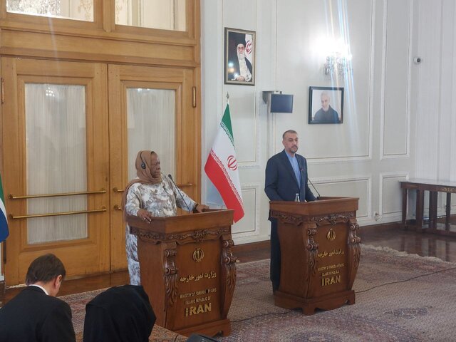 امیرعبداللهیان: رئیسی به آفریقای جنوبی سفر میکند امیرعبداللهیان: رئیسی به آفریقای جنوبی سفر میکند