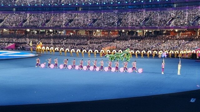 بازیهای پاراآسیایی هانگژو افتتاح شد+عکس