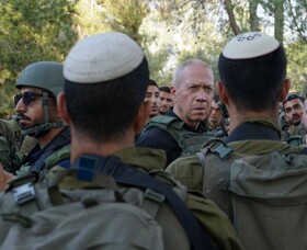 رجزخوانی وزیر جنگ رژیم صهیونیستی درباره نبرد با حماس