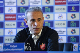 نشست خبری پرسپولیس پیش از دیدار با استقلال تاجیکستان