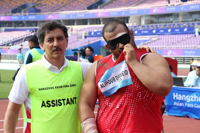 بازیهای پاراآسیایی هانگژو| امیرحسین علیپور اولین طلایی کاروان ایران شد