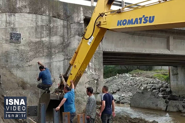 ویدیو/ بازسازی پل سیبلی آستارا آغاز شد