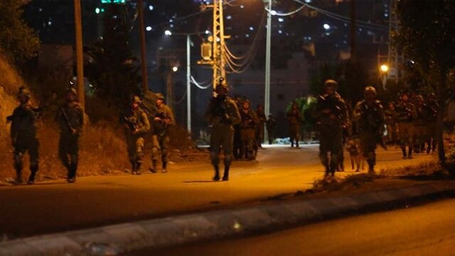 بازداشت ۶۴ فلسطینی در کرانه باختری توسط صهیونیست‌ها