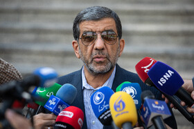 سید عزت‌الله ضرغامی، وزیر میراث و گردشگری در حاشیه جلسه هیات دولت - ۳ آبان