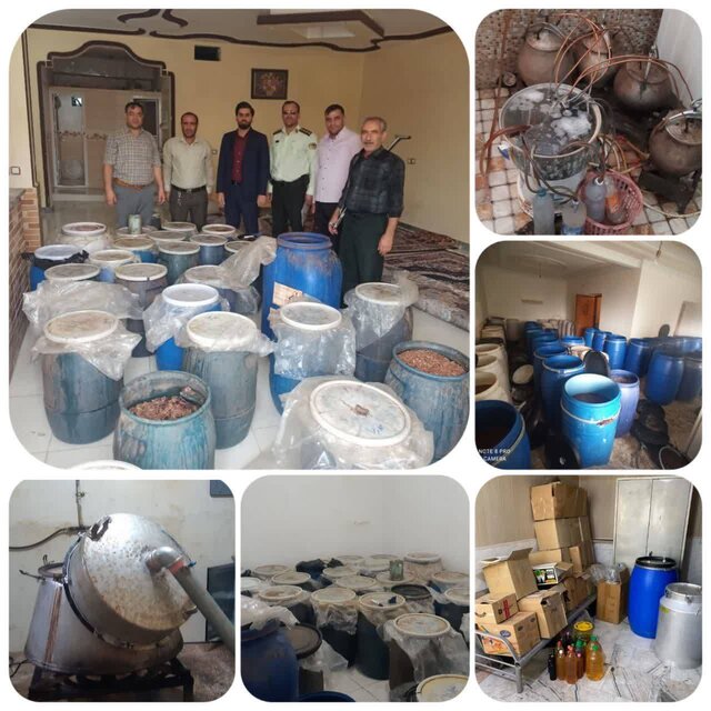 تزیینی توقیف کامیون حامل ۵ هزار لیتر الکل صنعتی در دورود