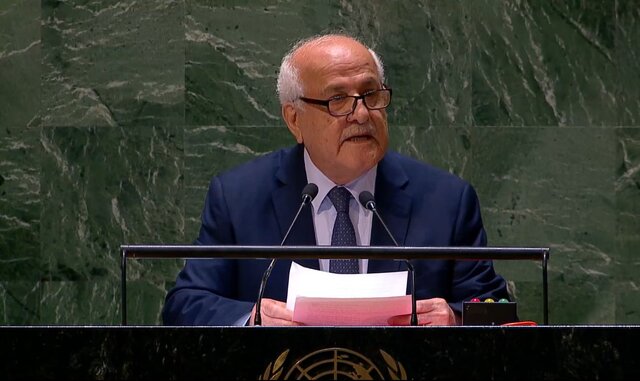 ریاض منصور، نماینده فلسطین در سازمان ملل نماینده فلسطین در شورای امنیت: غزه جهنم روی زمین است!