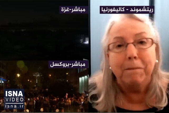 ویدیو/ به پرزیدنت بایدن می‌گوییم که بیدار شود و در کنار مظلومین فلسطینی بایستد