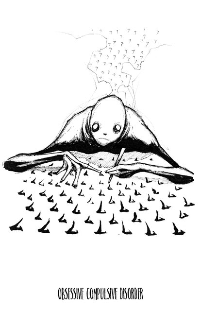 اختلالات روانی را به زبان نقاشی بشناسید + تصاویر