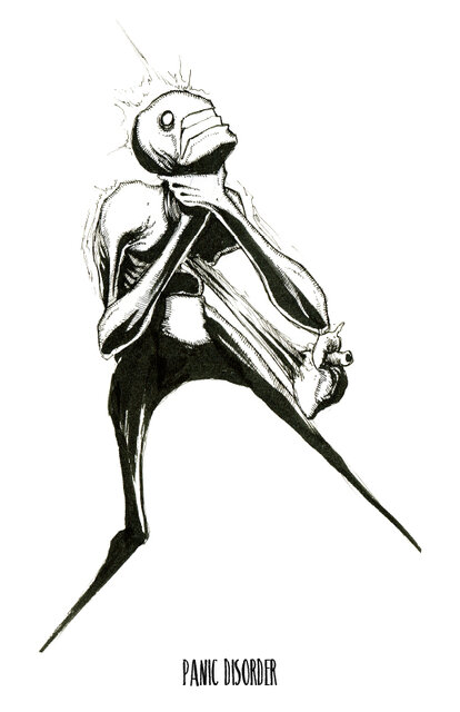 اختلالات روانی را به زبان نقاشی بشناسید + تصاویر