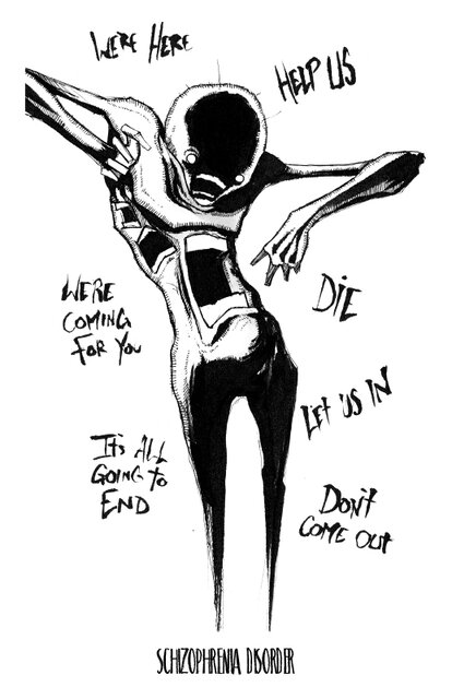 اختلالات روانی را به زبان نقاشی بشناسید + تصاویر