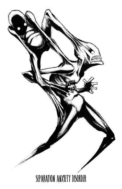 اختلالات روانی را به زبان نقاشی بشناسید + تصاویر