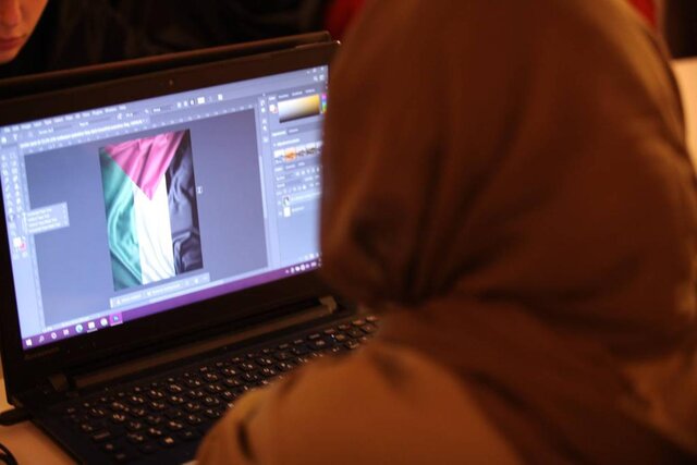 نمایشگاه و کارگاه هنری «نحن نقاوم» آغاز به کار کرد