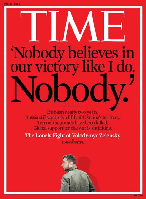 زلنسکی در جنگ «تنها» مانده است