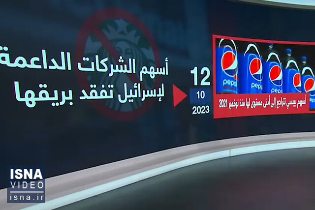 ویدیو/ سقوط ارزش سهام شرکتهایی که از اسرائیل حمایت میکنند ویدیو/ سقوط ارزش سهام شرکتهایی که از اسرائیل حمایت میکنند