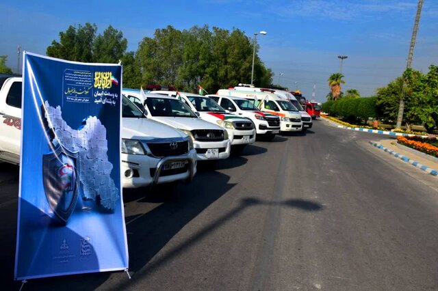 برگزاری رزمایش ناوگان خودرویی در پالایشگاه پنجم پارس جنوبی