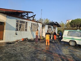 ورود کمیسیون اجتماعی به حادثه آتش‌سوزی کمپ ترک اعتیاد لنگرود