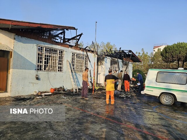 آخرین وضعیت امدادرسانی در حادثه آتش‌سوزی کمپ ترک اعتیاد/ سوختگی ۴۰ تا ۶۰ درصدی مصدومان