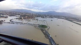 طوفان در ایتالیا جان ۶ نفر را گرفت