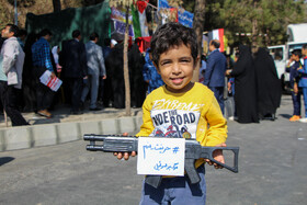 راهپیمایی ۱۳ آبان در بیرجند