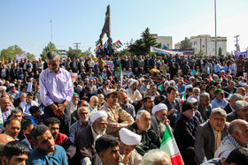راهپیمایی ۱۳ آبان در بیرجند