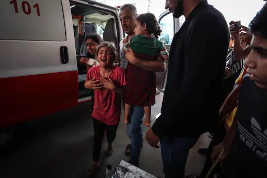 «آیا می‌توانید درد ما را تصور کنید؟» غزه، گورستان کودکان