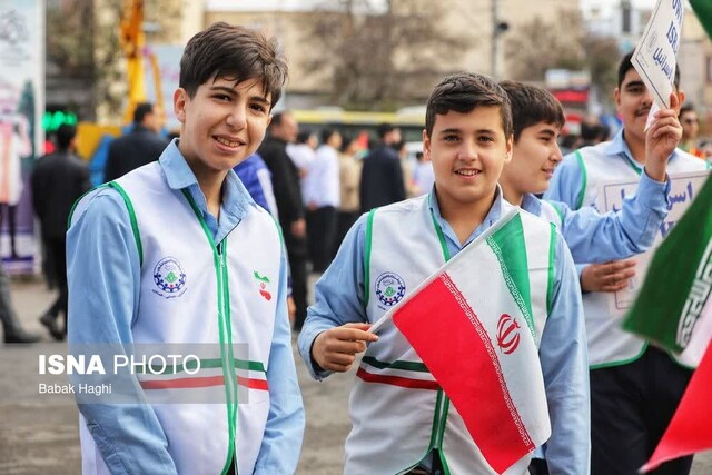 حمایت دانش آموزان سیستان و بلوچستان از جبهه مقاومت