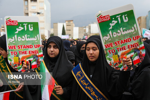 حمایت دانش آموزان سیستان و بلوچستان از جبهه مقاومت