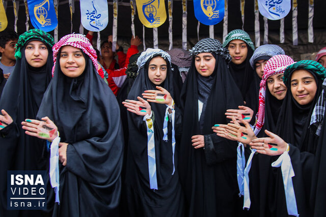 ویدیو/ آمریکا ستیزی در ۱۳ آبان به رنگ طوفان الاقصی ویدیو/ آمریکا ستیزی در ۱۳ آبان به رنگ طوفان الاقصی