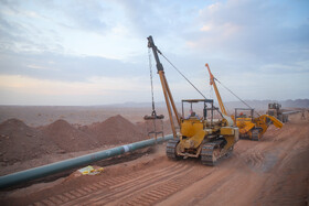 طرح ضربتی تقویت خط انتقال گاز تربتجام