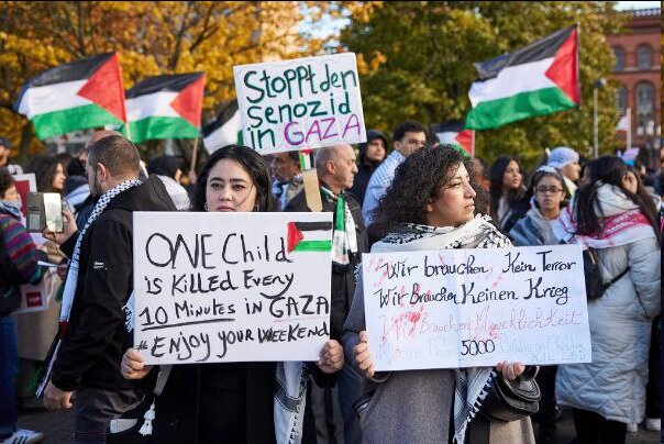 اعتراض به جنایات صهیونیستها در غزه و حمایت از فلسطین در ۵ قاره جهان