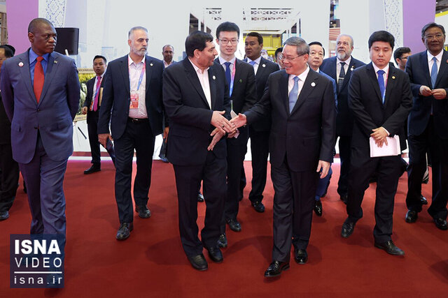 ویدیو/ افتتاح پاویون ایران در ششمین نمایشگاه بینالمللی واردات چین توسط مخبر ویدیو/ افتتاح پاویون ایران در ششمین نمایشگاه بینالمللی واردات چین توسط مخبر