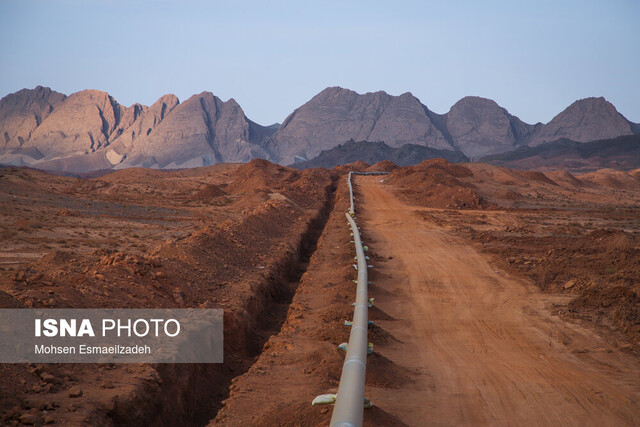 *تزئینی* خط انتقال گاز به پایشگاه فجر جم آماده بهره برداری شد