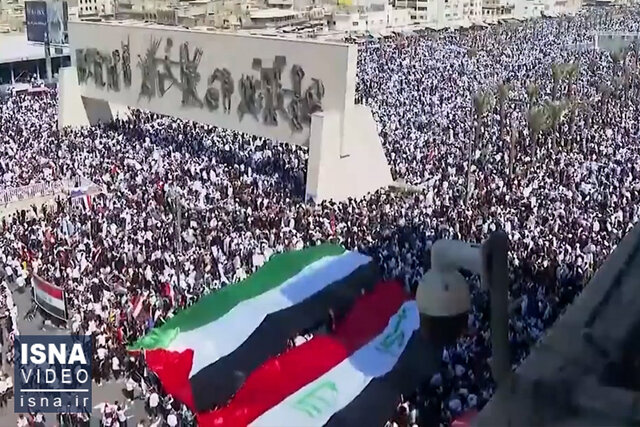 ویدیو/ شعاری که حساسیت معاندان را برانگیخت ویدیو/ شعاری که حساسیت معاندان را برانگیخت