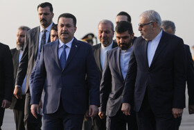 ورود شیاع السودانی نخستوزیر عراق به تهران