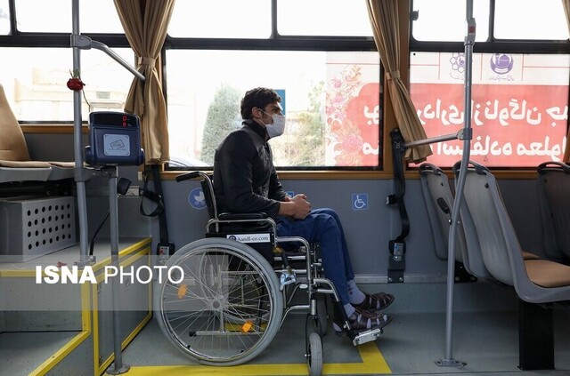 مصائب معلولان از موانع حرکتی فضاهای شهری مازندران