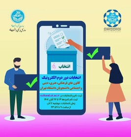دور دوم انتخابات کانون‌های فرهنگی دانشگاه تهران برگزار می‌شود