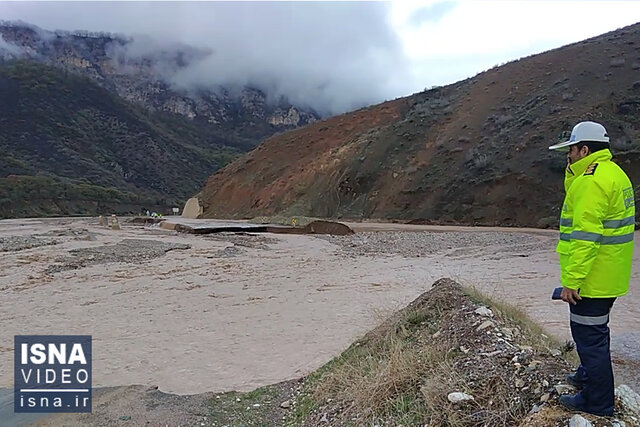 ویدیو/ تخریب کیلومتر ۵۳ جاده چمنبید- جنگل گلستان بر اثر سیل ویدیو/ تخریب کیلومتر ۵۳ جاده چمنبید- جنگل گلستان بر اثر سیل
